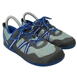 Gray and Blue Women's Athletic Shoes